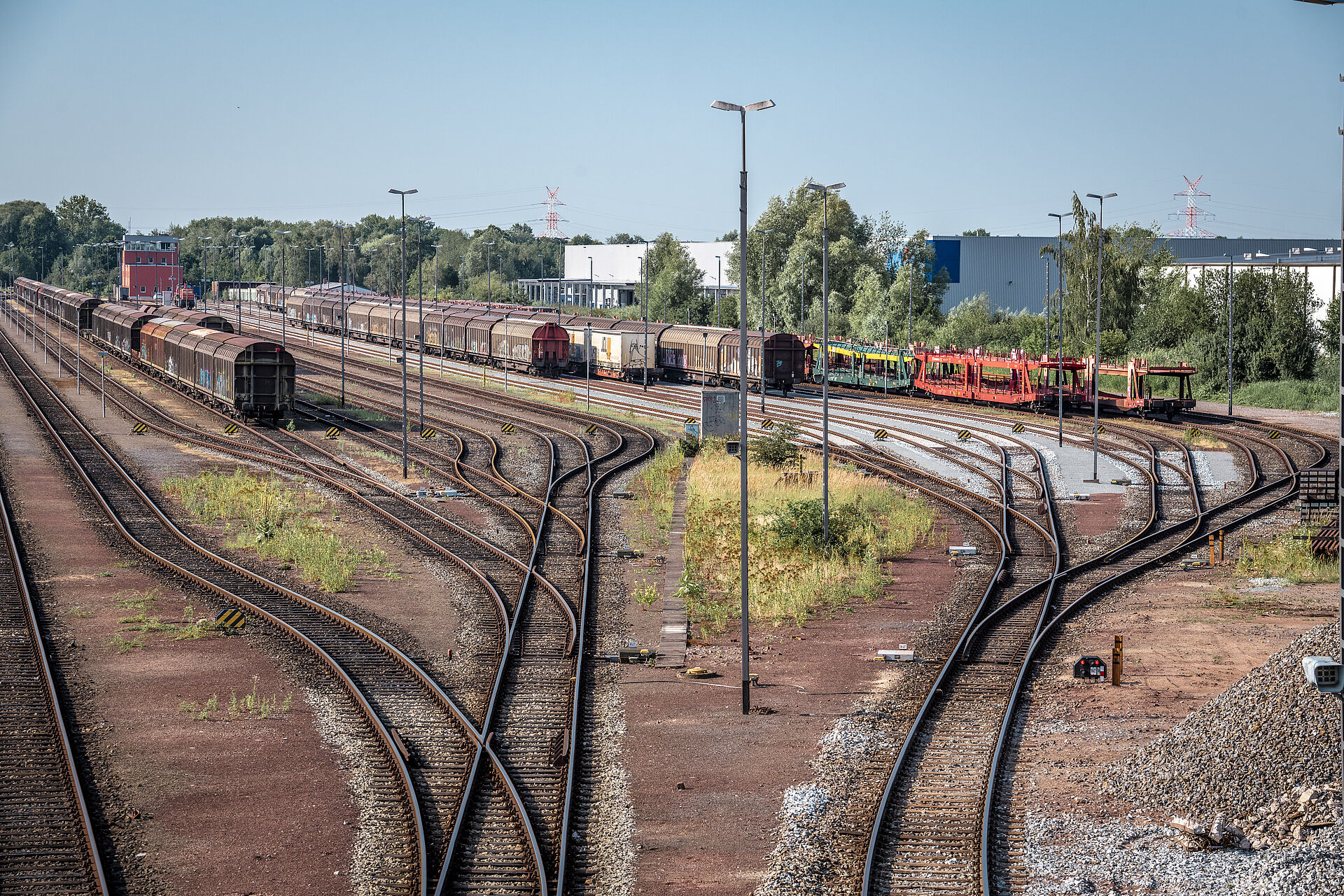 Gleisnetz in Bremen
